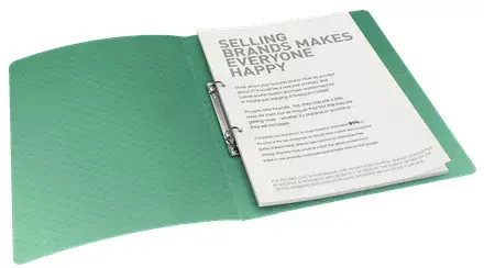 Ring binder Esselte Colour'Ice A4 Zaļš Photo 2