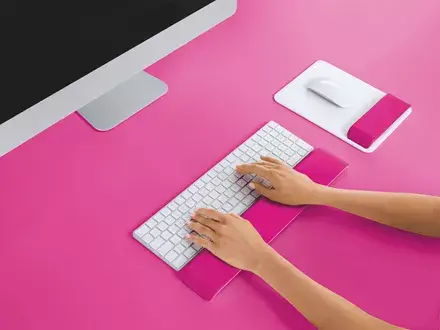 Wrist Rest Esselte Ergo WOW Pink Photo 2