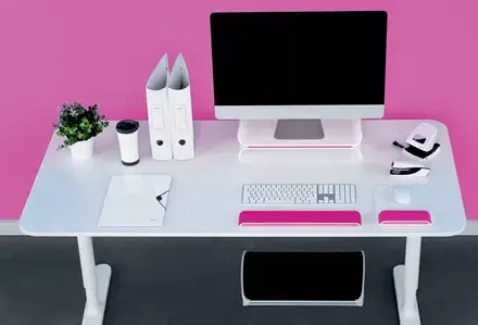 Wrist Rest Esselte Ergo WOW Pink Photo 3