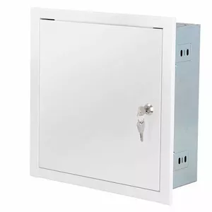 Flush-mounted case Stalflex OMP4 White 400x400x120 wall/cabinet enclosure