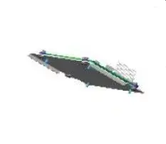 Spare part for Zebra card printer P1031925-201 — compatible with ZXP3, 1 pc
