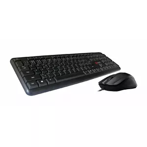 Wired Keyboard and Mouse Combo c-tech KBM-102 USB with Czech/Slovak layout