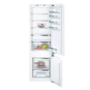 Bosch Serie 6 KIS87AFE0 холодильник с морозильной камерой Встроенный 272 L E Белый