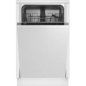 Встраиваемая посудомоечная машина BEKO DIS35026 — узкая 45 см, 10 комплектов, 48 дБ, 5 программ, класс энергопотребления E