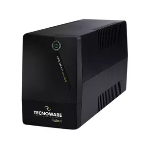 Nepertraukiama baro padeve TECNOWARE FGCERAPL1202SCH, 1.2 kVA / 840 W, 2 AC kontaktligzdas, Micro‑USB, svina‑skābes, 4.5 kg