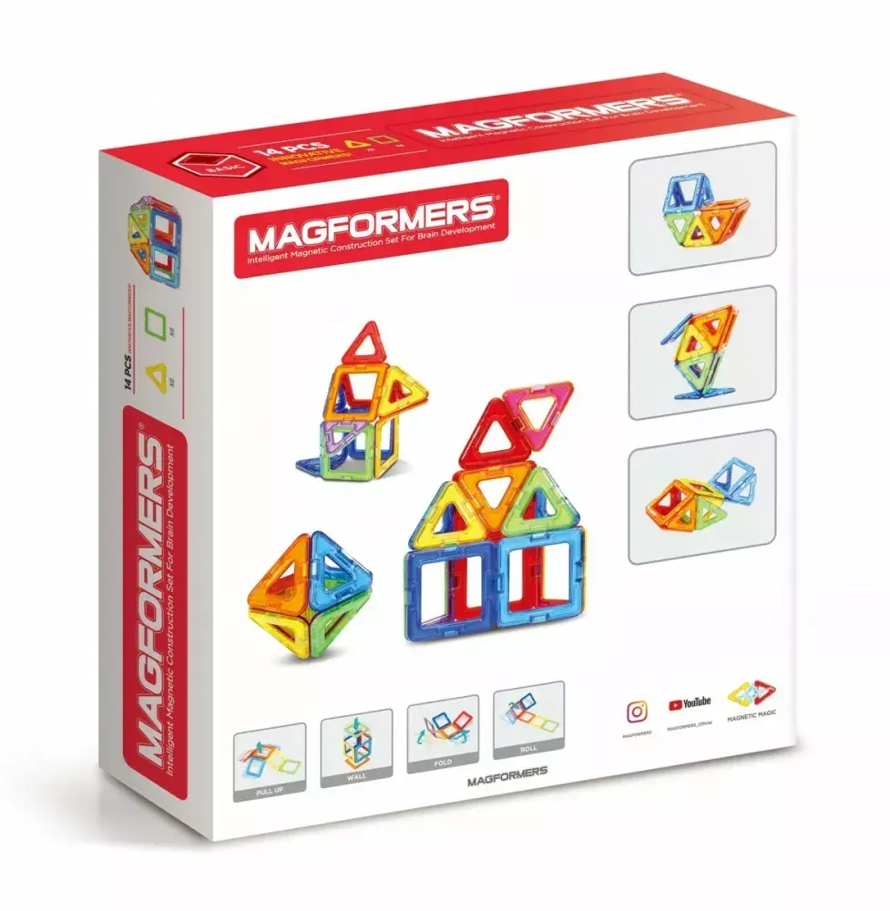MAGFORMERS магнитный набор 14 элементов Photo 3