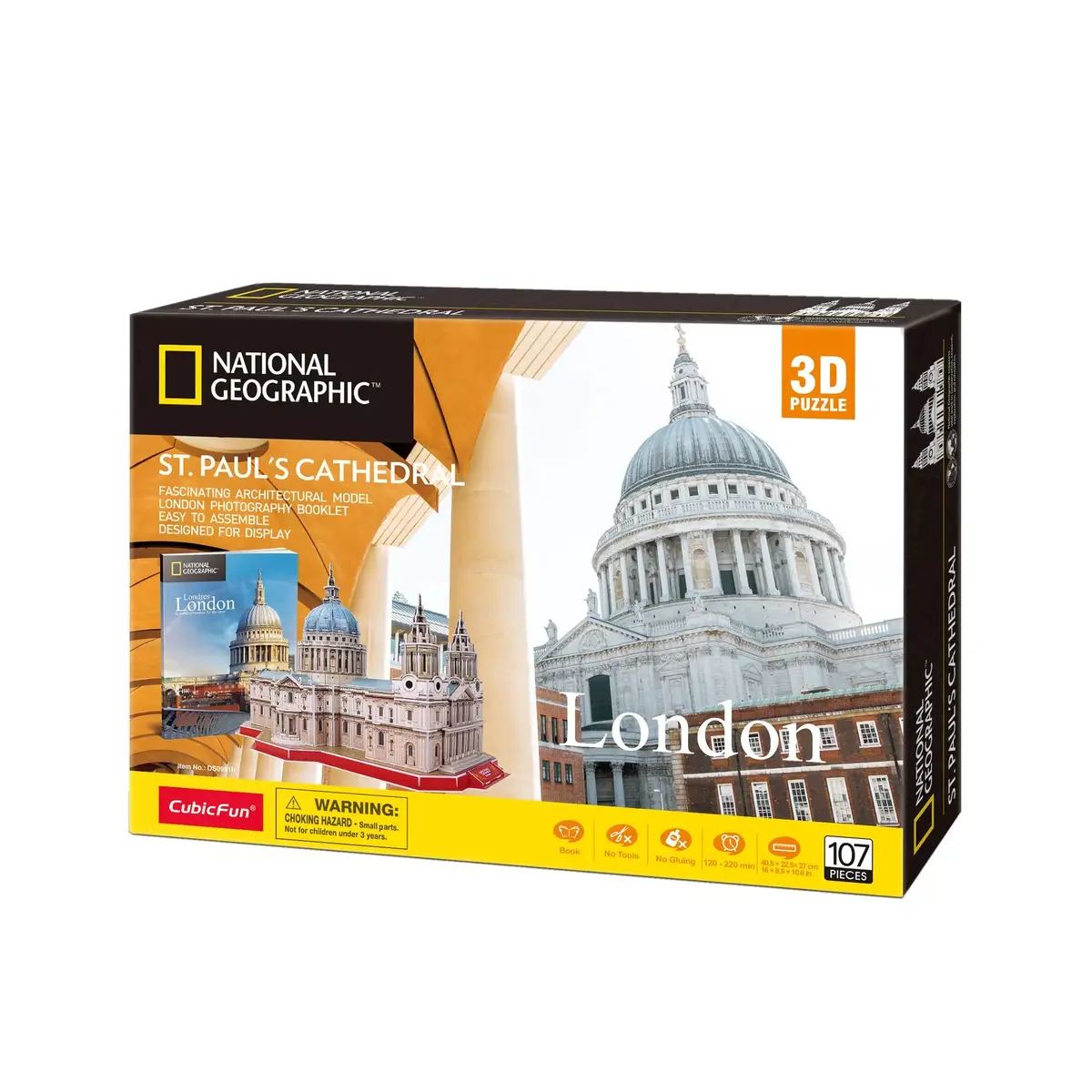 3D Puzle CubicFun Sv. Pāvila katedrāle Photo 4