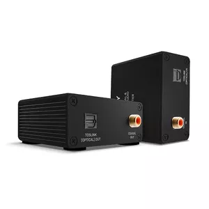 AV передатчик и приемник Lindy 150m Cat.6 TosLink и коаксиальный цифровой аудио удлинитель