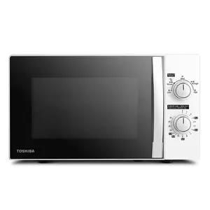 Solo microwave Toshiba MW‑MM20P countertop 20 L, 800 W, 5 power levels, 255 mm turntable, black