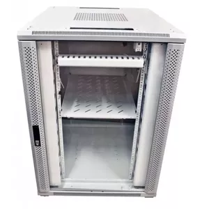 Rack cabinet ALLNET ALL-SNB8142BDGRAU, 500 kg capacity, IP20, grey, 146 kg