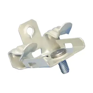 ERICO EM58SM Spring Clip, Steel, Metallic