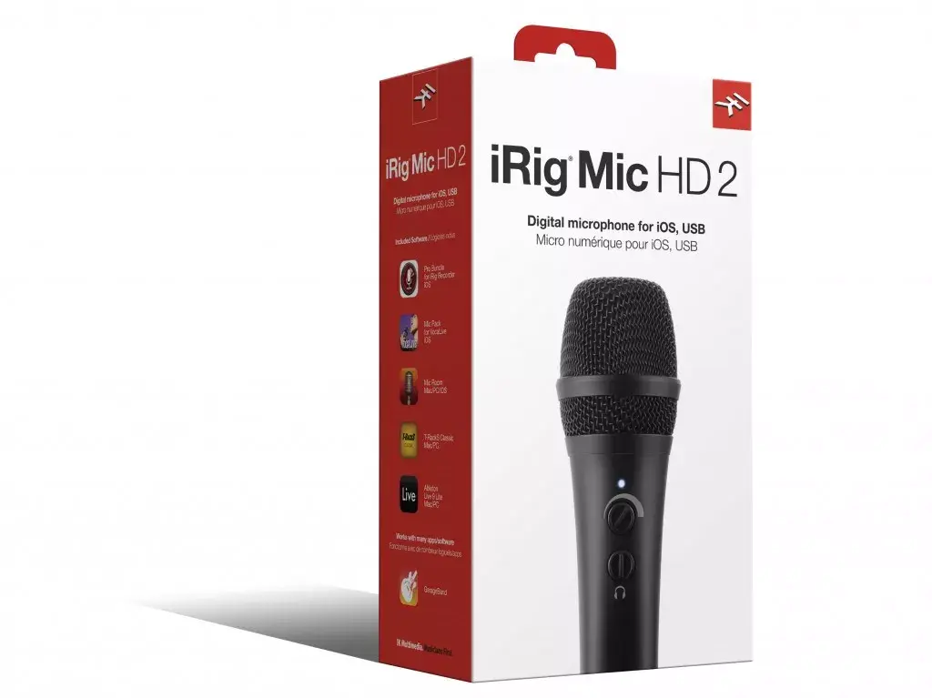 IK Multimedia iRig Mic HD 2 — микрофон для смартфона Photo 14