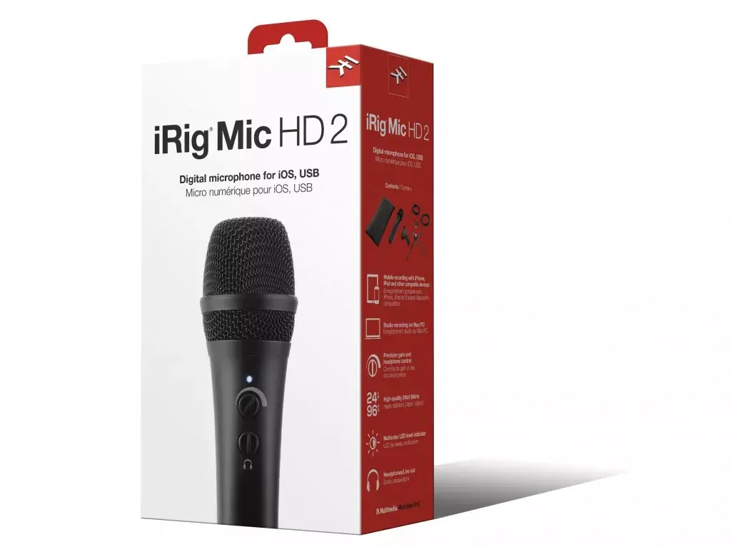 IK Multimedia iRig Mic HD 2 — микрофон для смартфона Photo 15