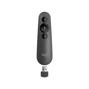 Logitech R500 multimediju prezentētājs Bluetooth/RF Grafīts