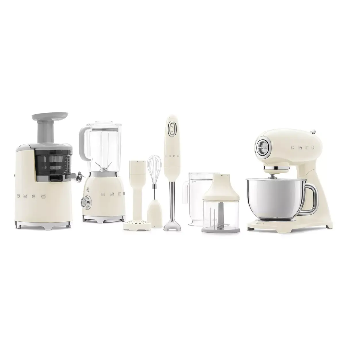 Smeg SMF03CREU virtuves kombains - krēmkrāsas Photo 7