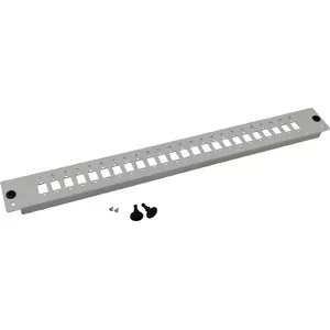 Front cover helos Helos LWL for breakout box, rack-mountable, 19" (48.3 cm), gray