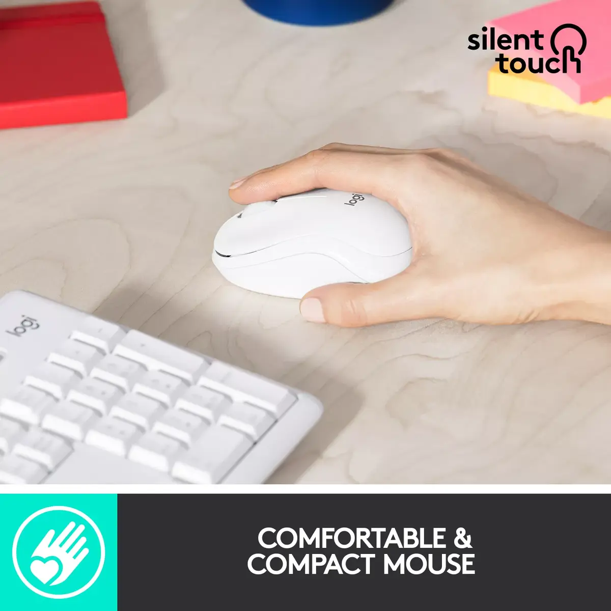 Bezvadu komplekts Logitech MK295 Silent Photo 9