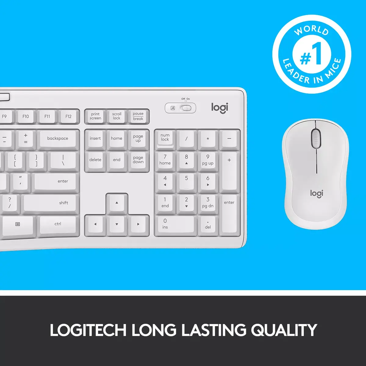 Bezvadu komplekts Logitech MK295 Silent Photo 13