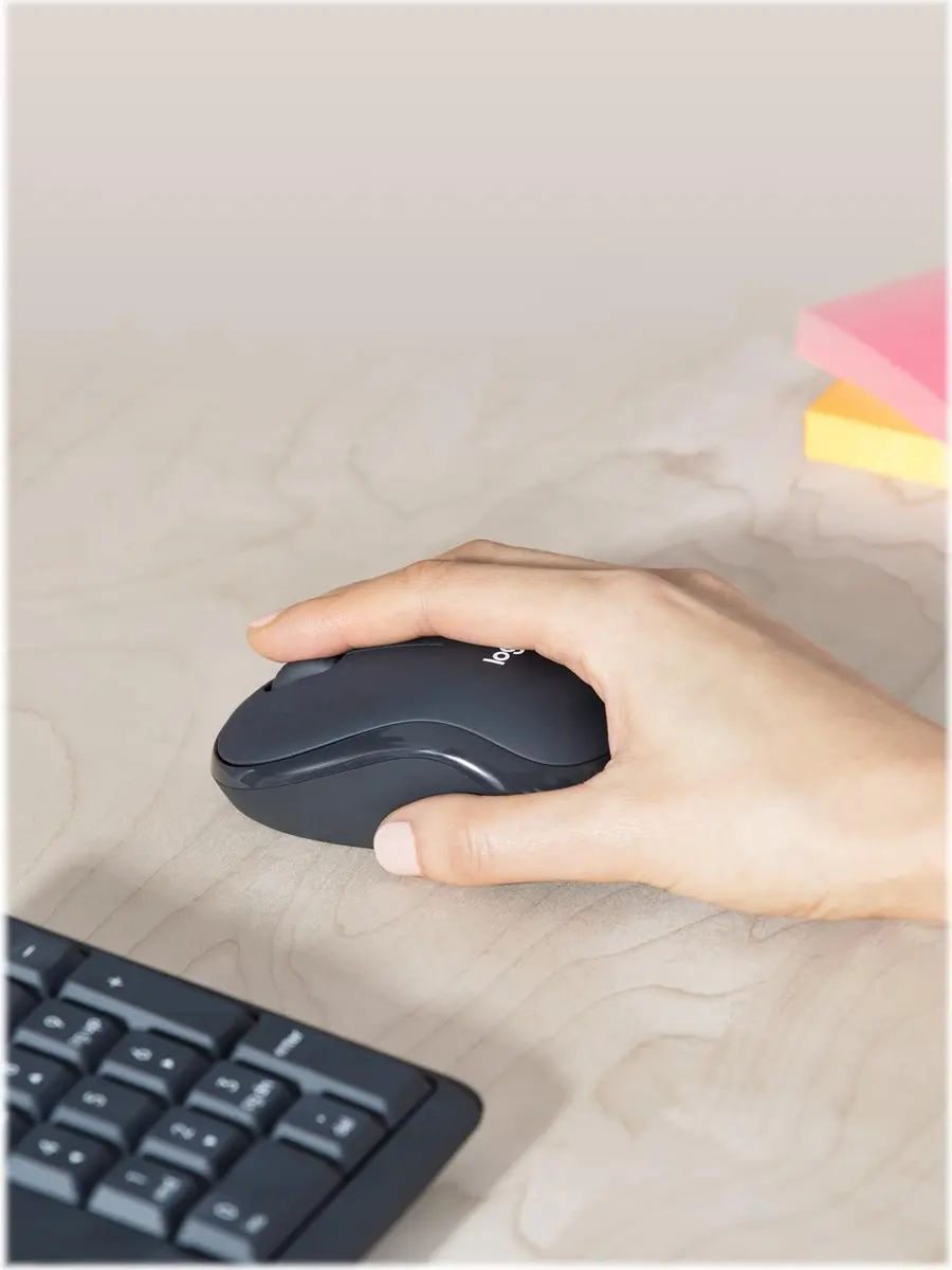 Bezvadu komplekts tastatūra un pele Logitech