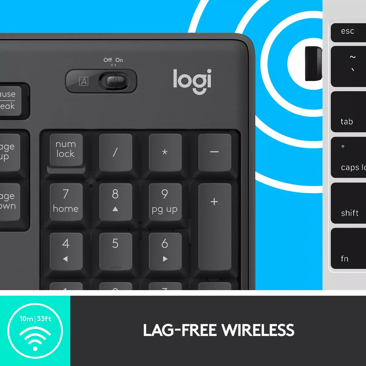 Bezvadu komplekts Logitech MK295 Silent Photo 10