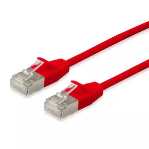 Сетевой кабель Equip Cat.6A F/FTP Slim Patch Cable RJ-45 0.5m Красный