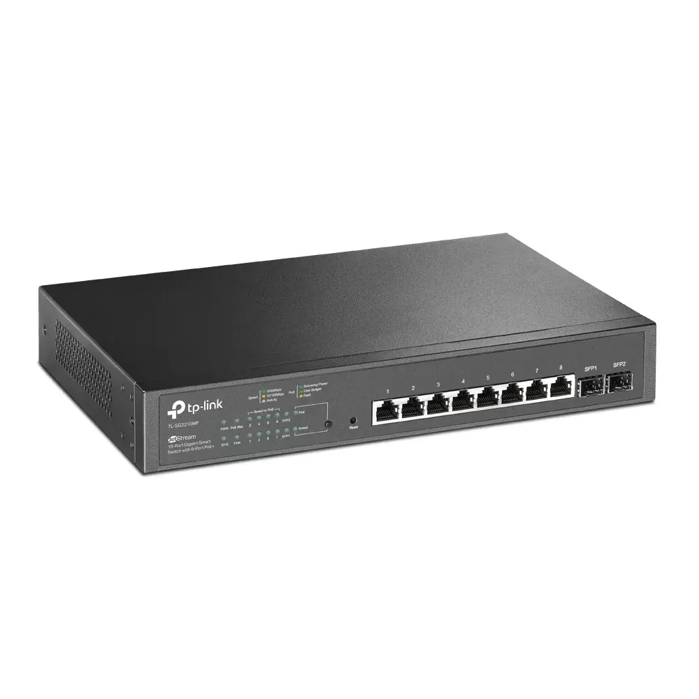 Managed Switch TP-Link JetStream TL-SG2210MP Photo 2