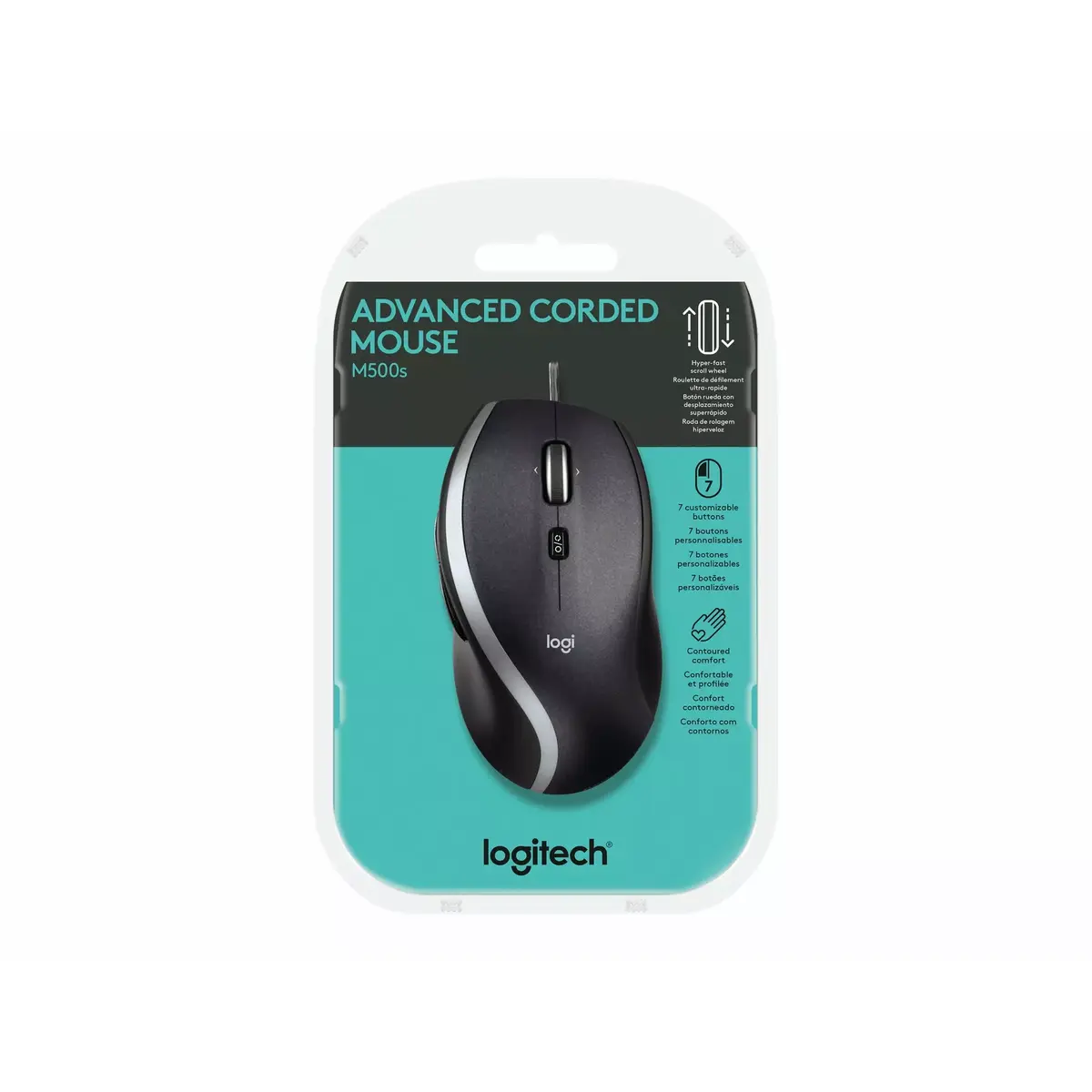 Logitech Advanced Corded Mouse M500s - Optiskā pele Photo 30