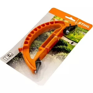 Sharpening Tool STIHL 8819801 3-in-1 orange — chain and file guide, compact hand tool