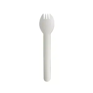 Disposable spork Papstar 88240