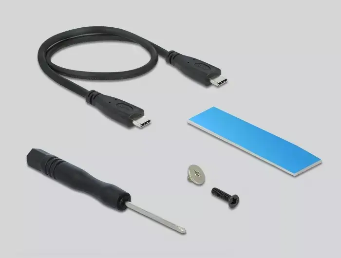Внешний корпус DeLOCK M.2 NVMe PCIe SSD Photo 2
