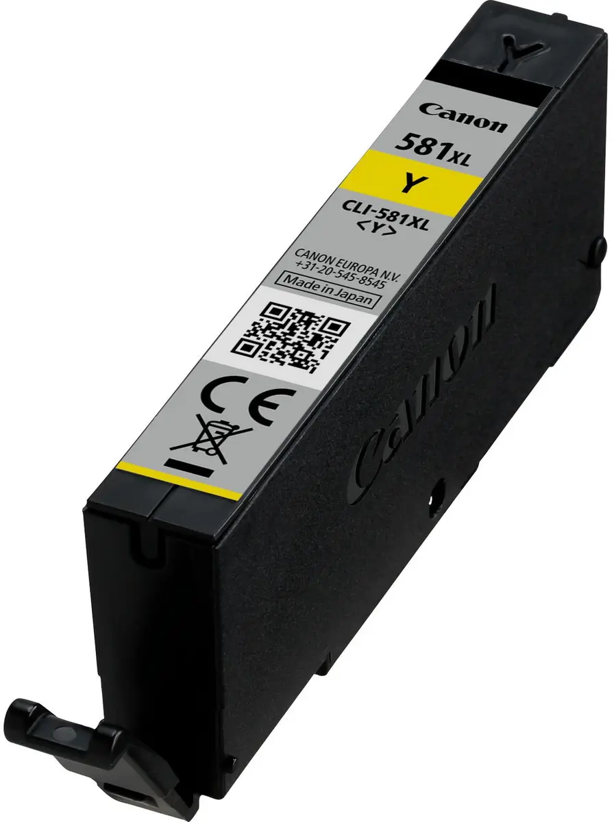 Kārtridžs Canon CLI-581XL YL 515 HC Dzeltenais Photo 2