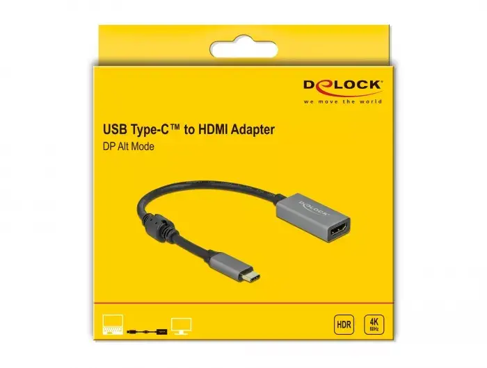 Адаптер USB Type-C на HDMI DeLOCK 66571 Photo 2