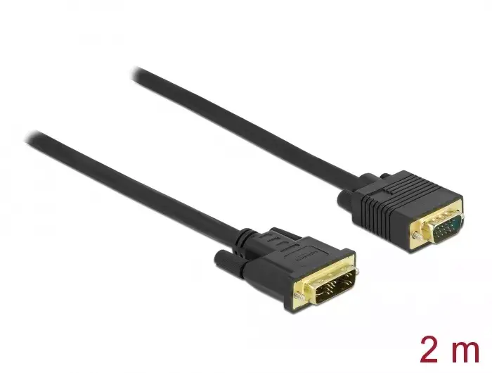 DVI to VGA Cable DeLOCK 86749 Photo 2