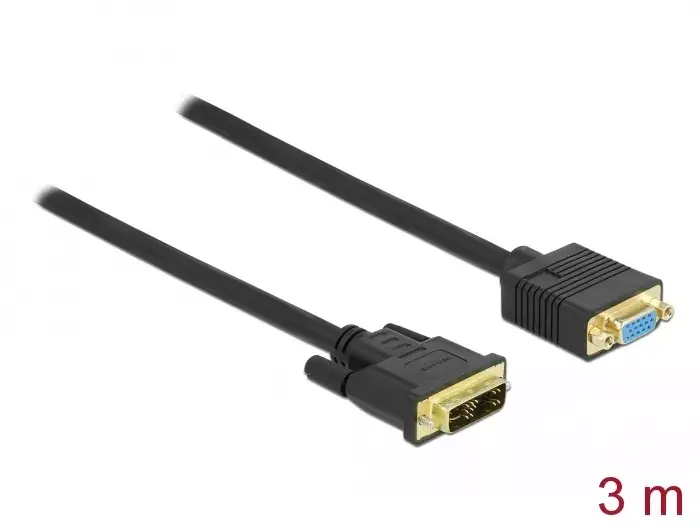 DVI to VGA Cable DeLOCK 86754 Photo 2