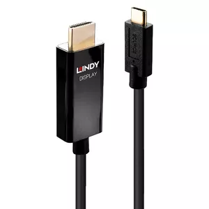 USB Type C на HDMI адаптер кабель Lindy 1м