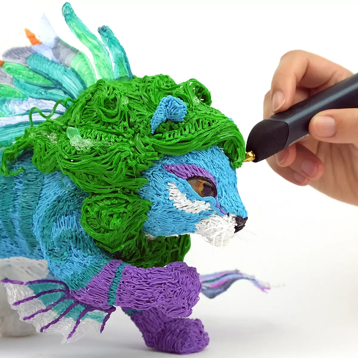 3D печать материал 3Doodler PL02-ROYL Photo 6