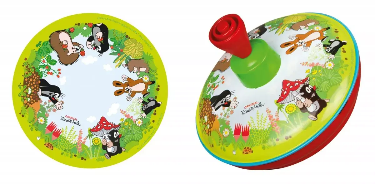 Юла Lena 52449 — деревянная игрушка 13 см Photo 2