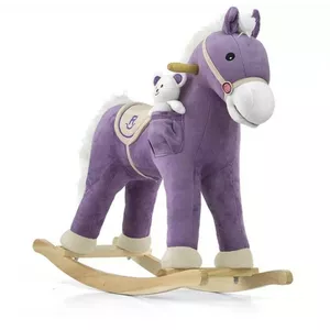 Ride-on toy horse Pony by milly mally, model 22589, purple