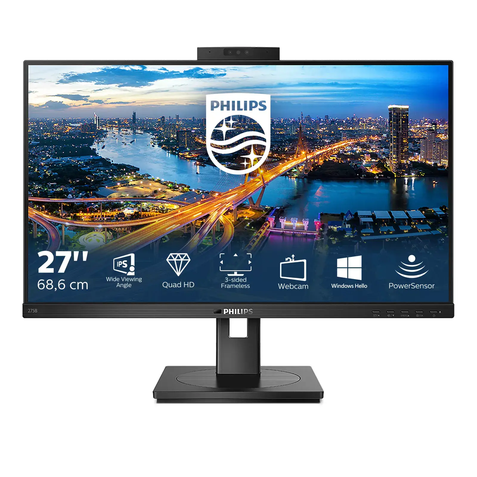 Philips B Line 275B1H/00 dators monitors Photo 2