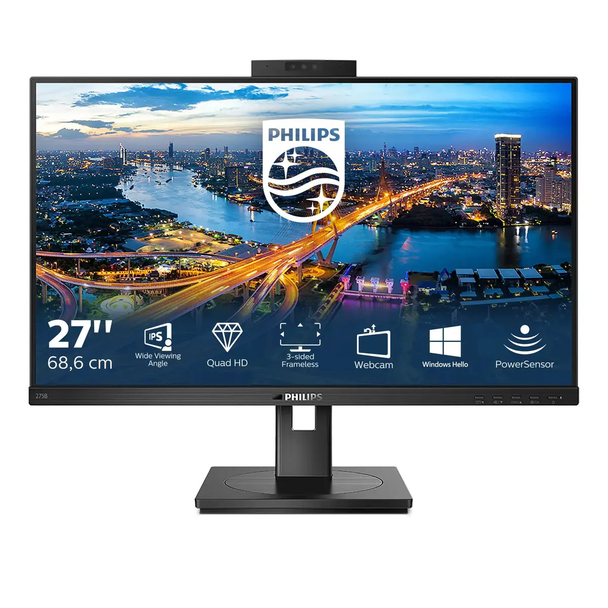 Philips B Line 275B1H/00 dators monitors Photo 2