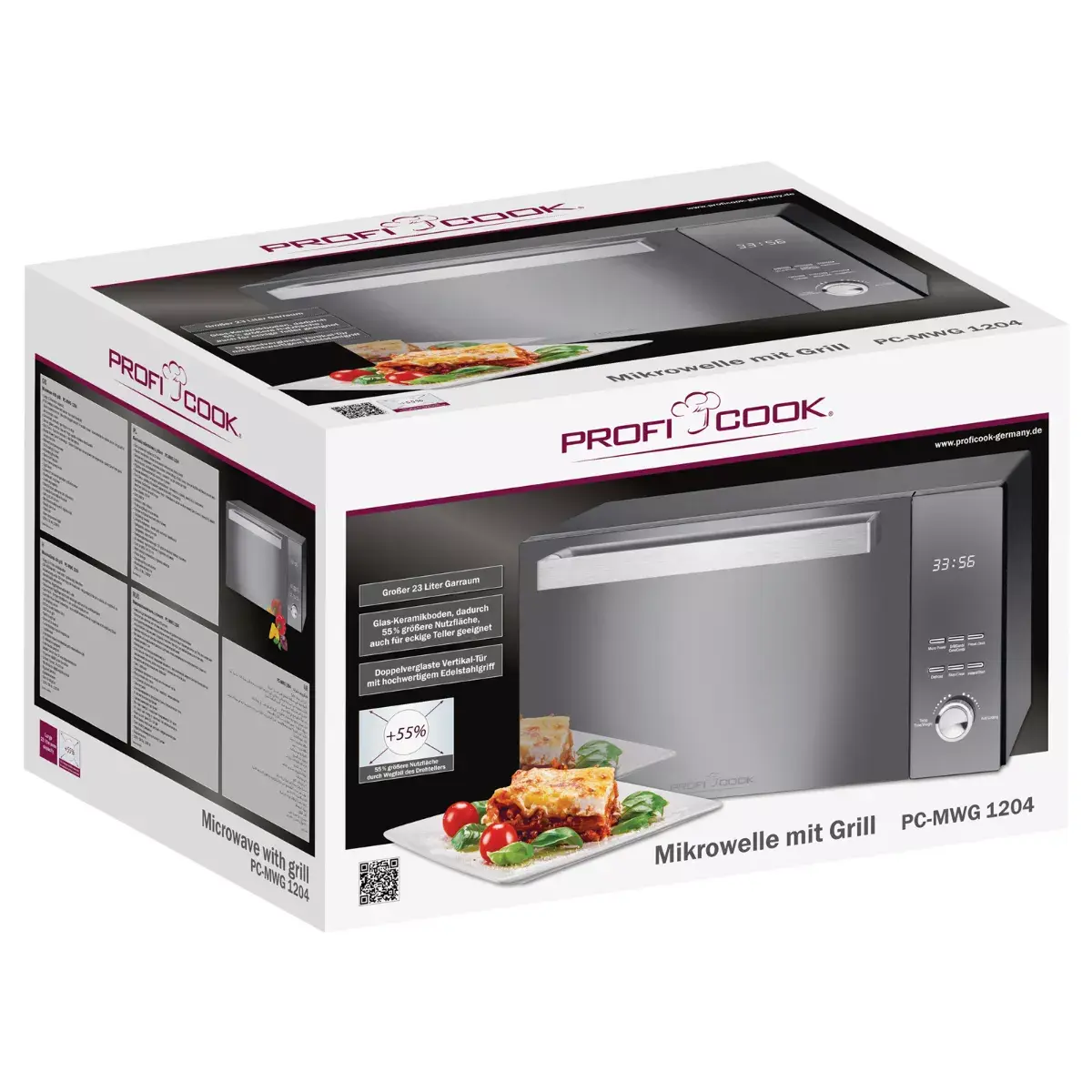Grill microwave ProfiCook PC-MWG 1204 Photo 4
