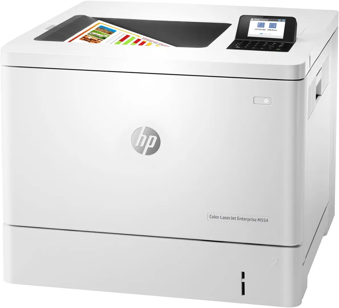 HP Color LaserJet Enterprise M554dn krāsu printeris Photo 4