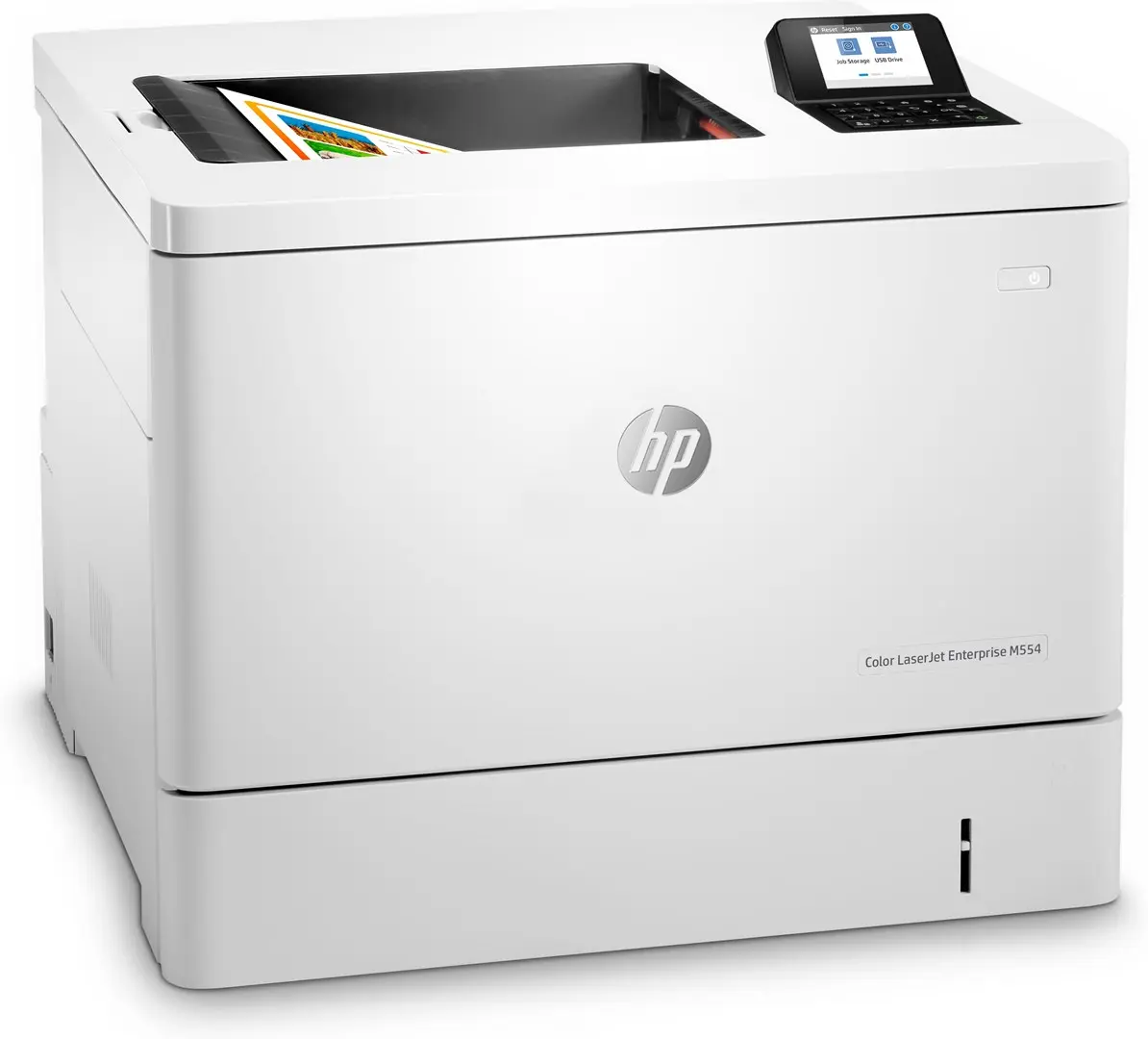 HP Color LaserJet Enterprise M554dn krāsu printeris Photo 5