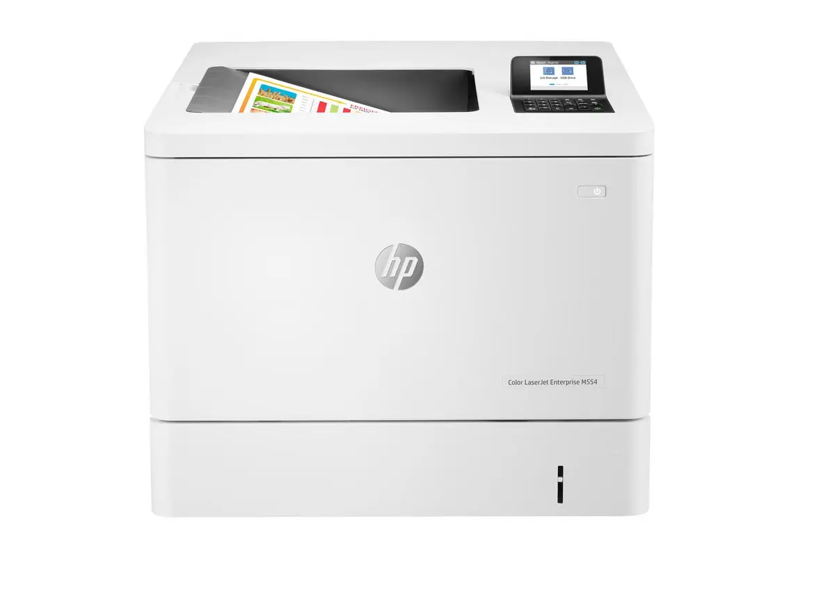 Цветной принтер HP Color LaserJet Enterprise M554dn Photo 11