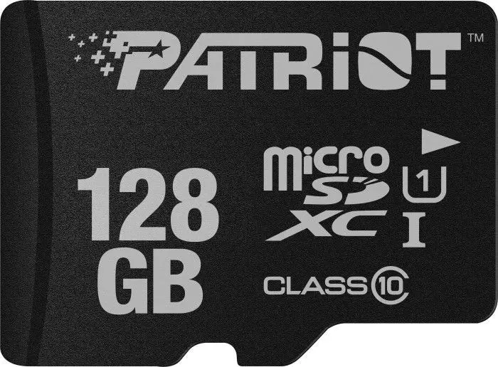 MicroSDXC atmiņas karte PATRIOT PSF128GMDC10 128