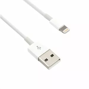 Кабель USB 2.0 c-tech CB-APL-20W, 2 м, белый