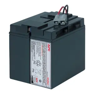 APC Replacement Battery Cartridge APCRBC148 Sealed Lead Acid VRLA 12V 1 pc Black