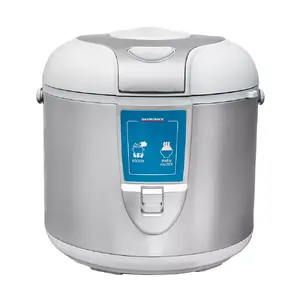 Rice Cooker Gastroback Design 3 L 450 W Silver White