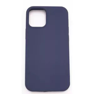 Evelatus Silicone Case for Apple iPhone 12 Pro Max, Soft Touch, Midnight Blue