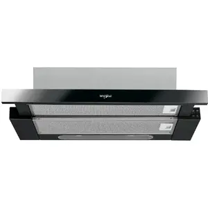 Semi built-in extractor WHIRLPOOL AKR750GK, 599 mm width, 304 m³/h, black